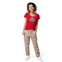SKULL LOGO WOMEN SHIRT organic cotton BIO